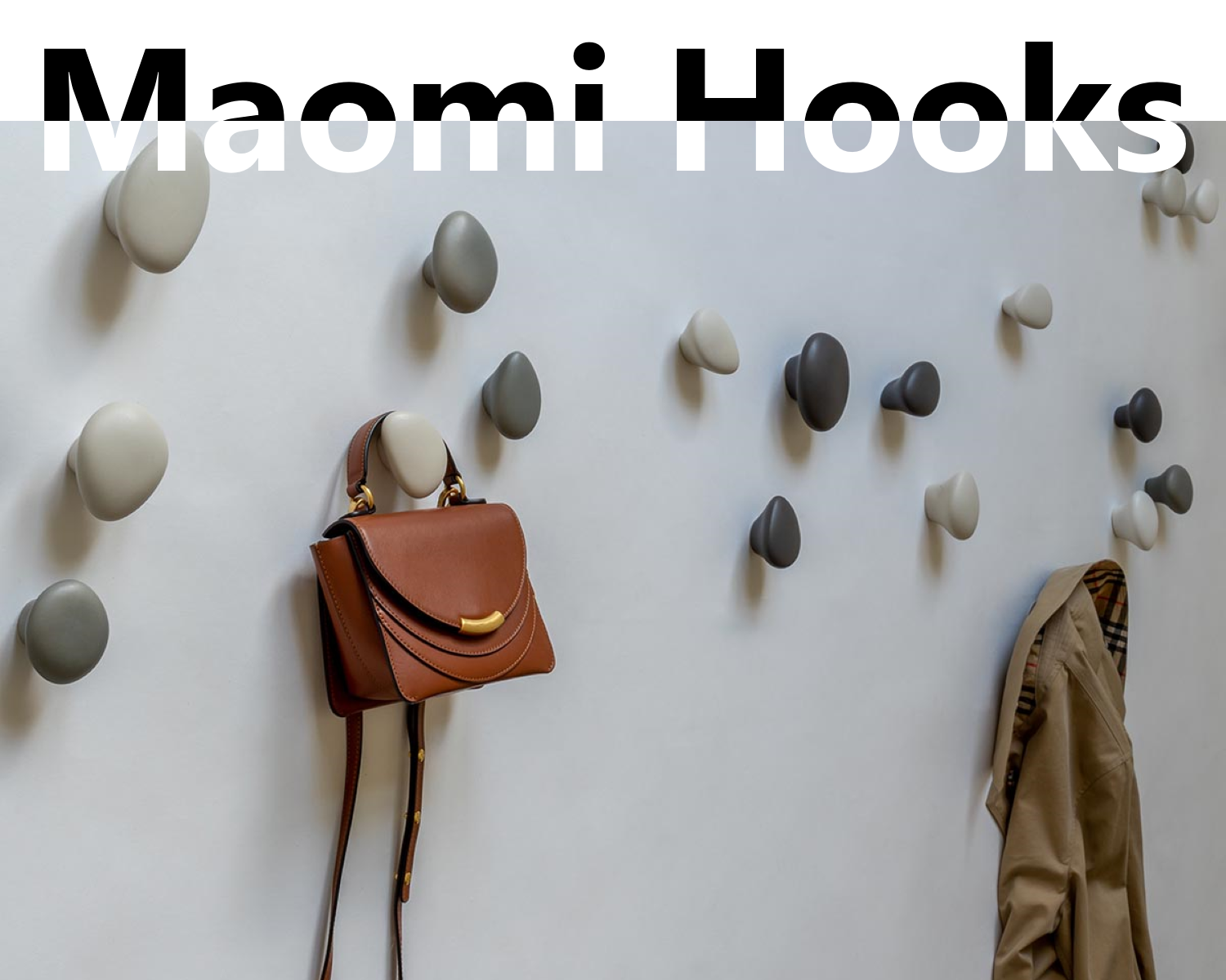 Maomi Hooks - wieszaki porcelanowe