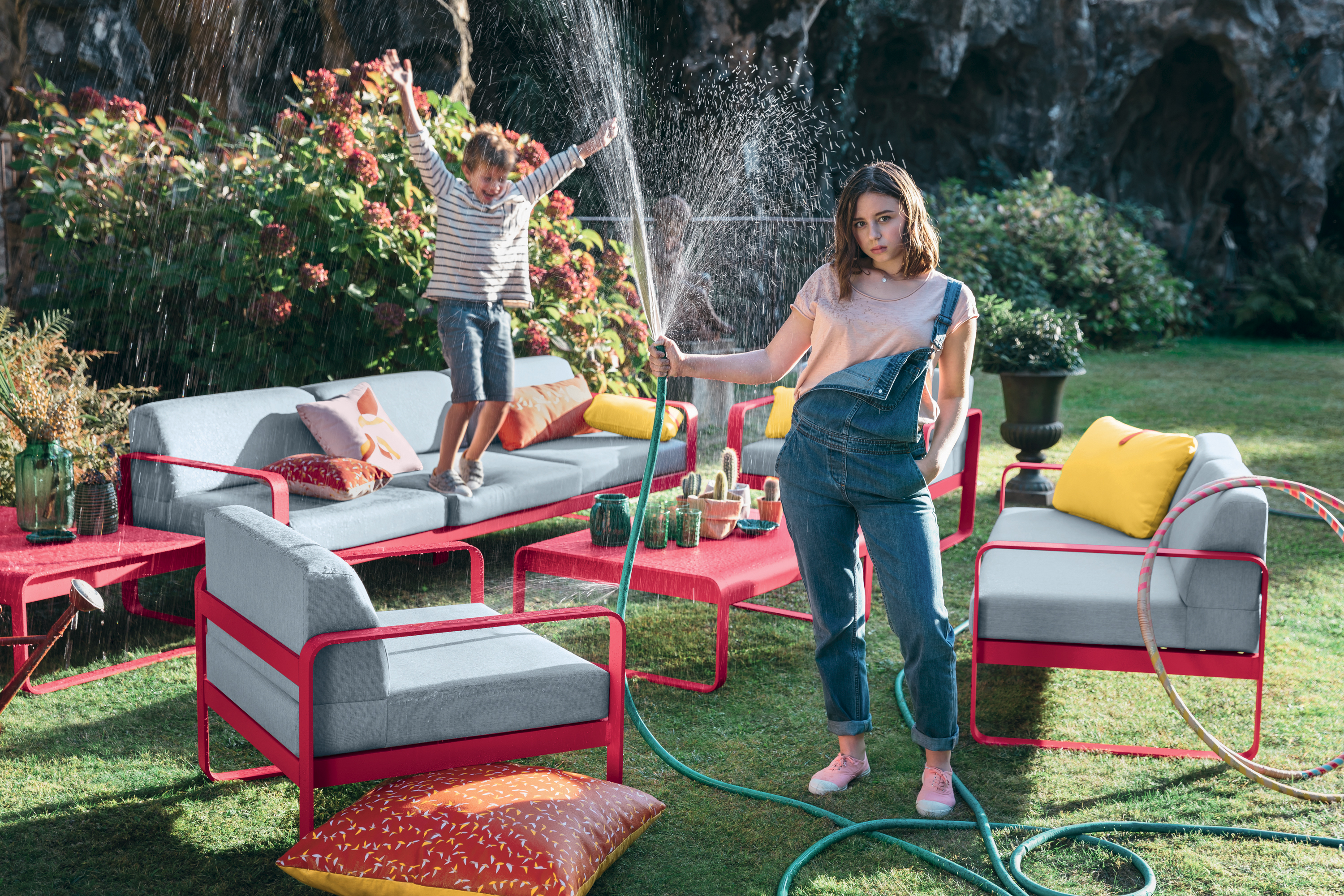 sofy ogrodowe, fotele Bellevie, Fermob